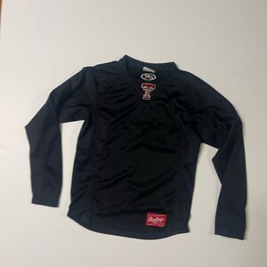 Rawlings baseball pullover Texas tech Shirt